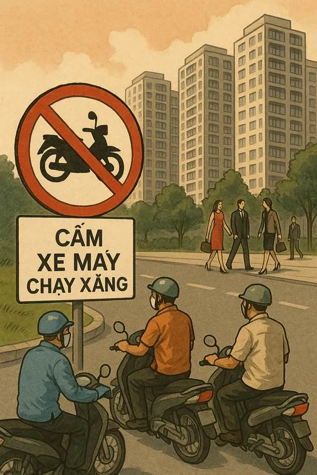 Cấm xe máy chạy xăng ở Hà Nội: Liệu có quá vội vàng?