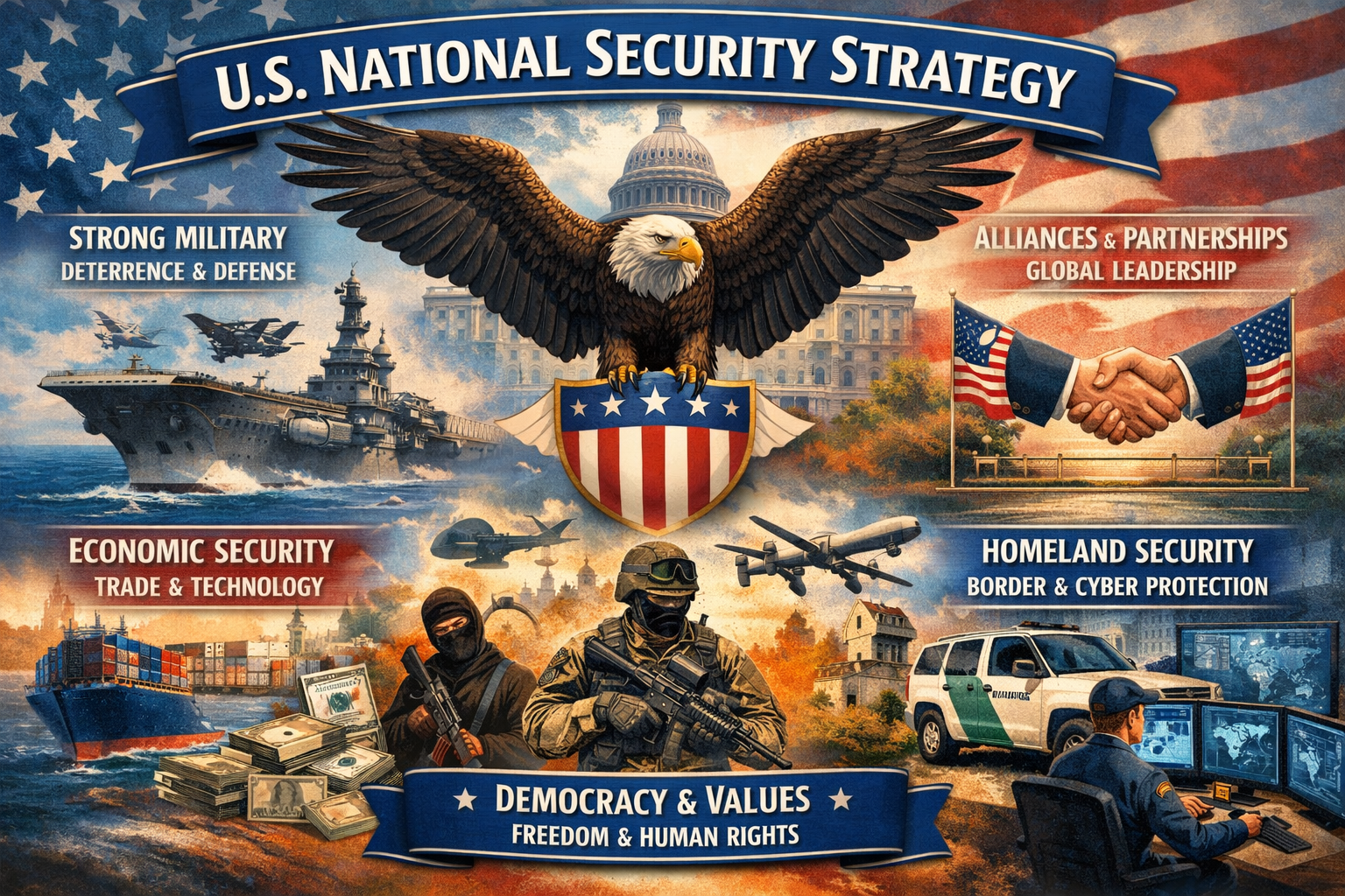 Sau Venezuela, nhìn lại chiến lược an ninh quốc gia của Hoa Kỳ