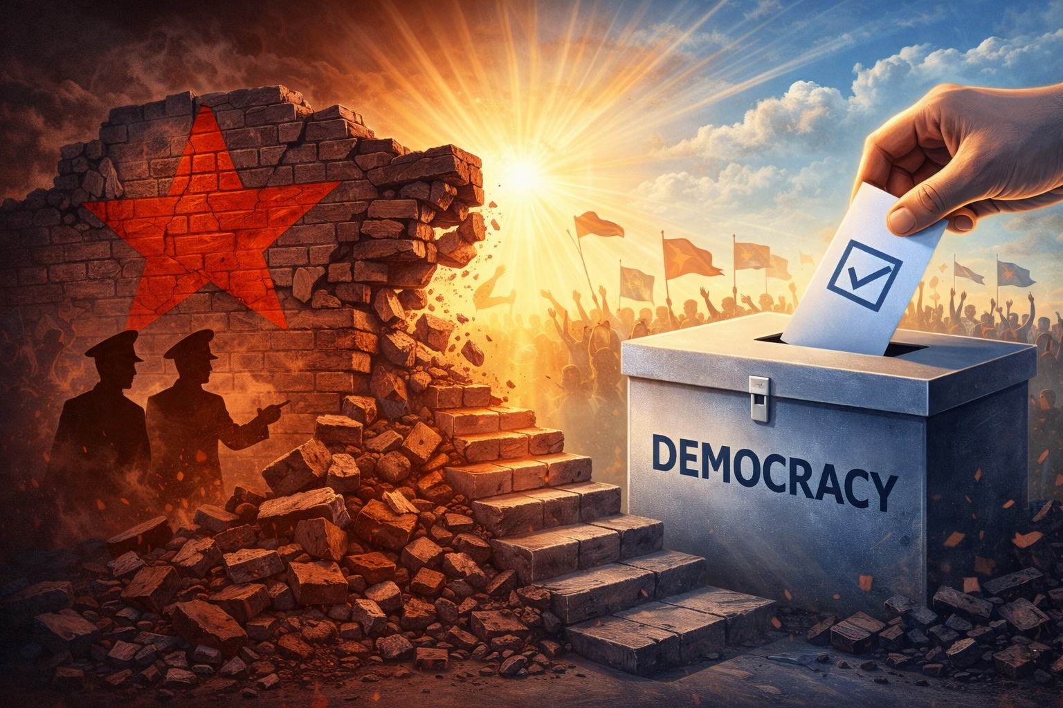 Từ chế độ độc tài sang dân chủ: Bài học nào cho các lãnh đạo cộng sản Hà Nội?