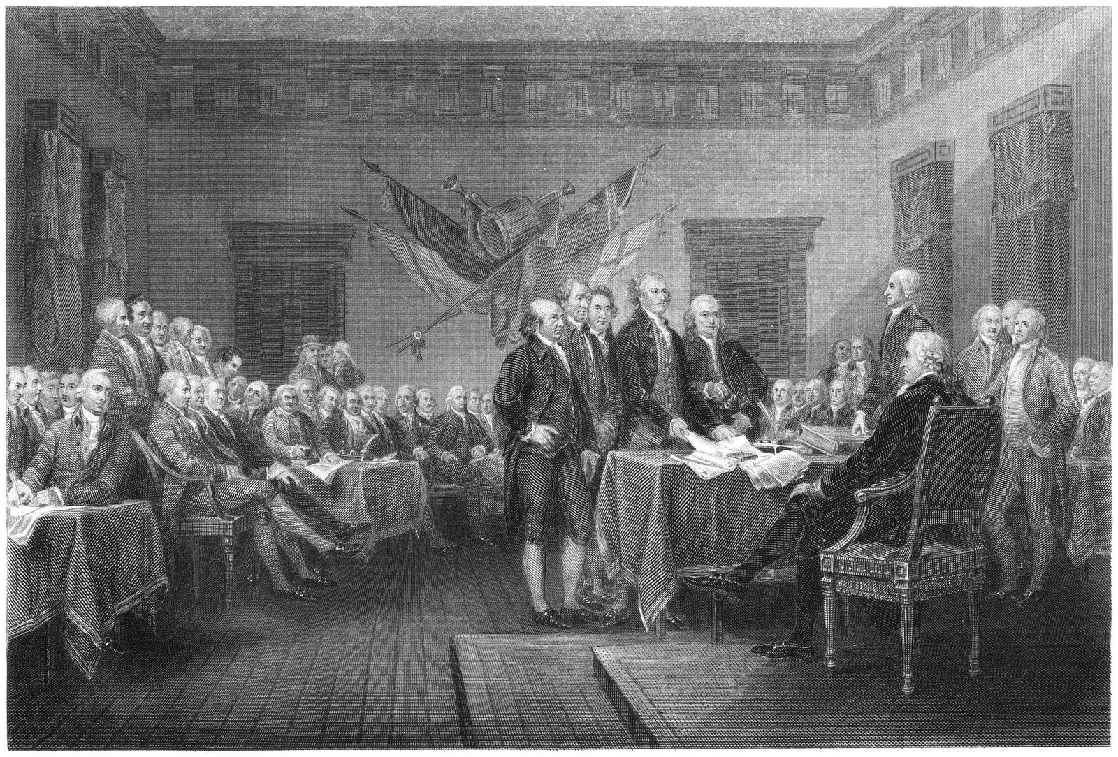 Tuyên ngôn độc lập của Hoa Kỳ, 4 tháng 7 năm 1776